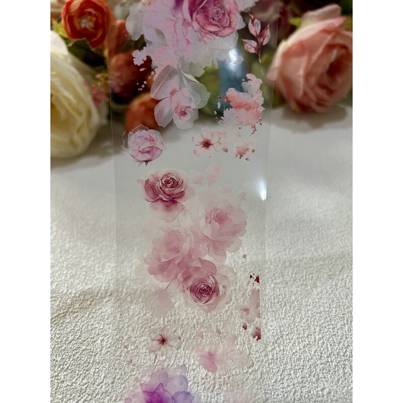 QYマステ8月新作☆Wetty Flowers PET