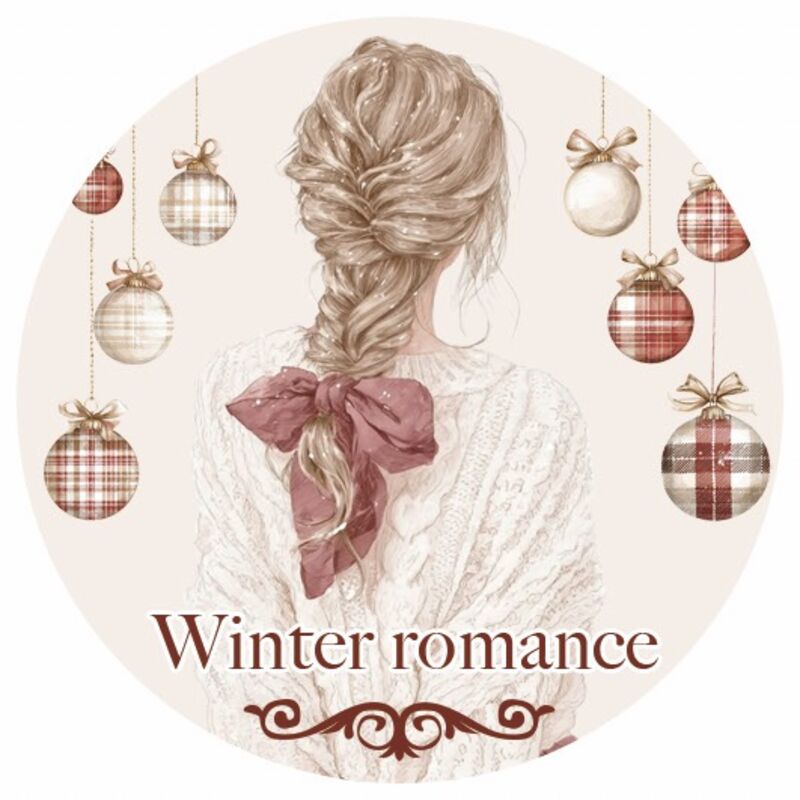 QYマステ1月新作Winter romance 6cm×5M PET