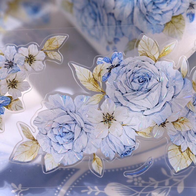 XBマステ涧石蓝【貝殻光・型抜き】5.5cm×6M(150cmループ)