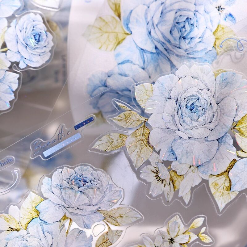 XBマステ涧石蓝【貝殻光・型抜き】5.5cm×6M(150cmループ)