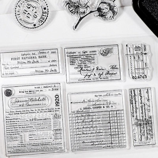 YZHヴィンテージシリコンスタンプ