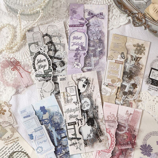 YZH釉色信笺PETシール