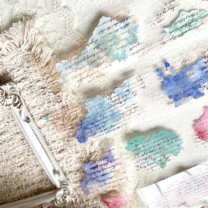 QYマステ9月新作ink fantasy 4cm×5M PET